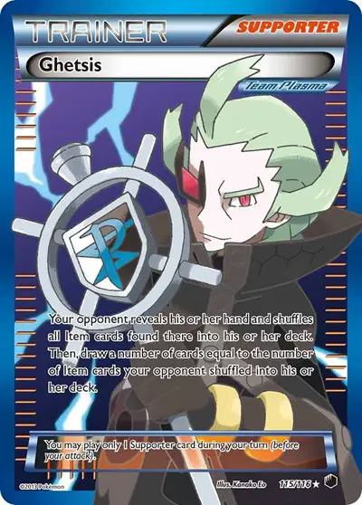 Ghetsis Team Plasma Full Art