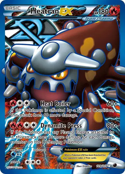 Heatran EX Team Plasma