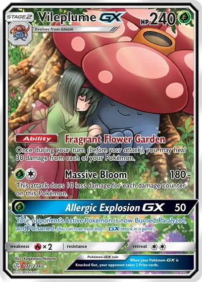 Vileplume GX Full Art