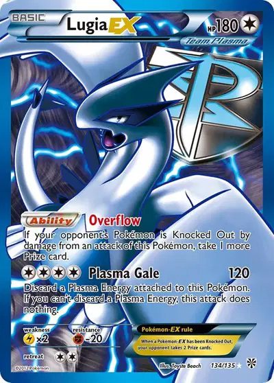 Lugia EX Team Plasma
