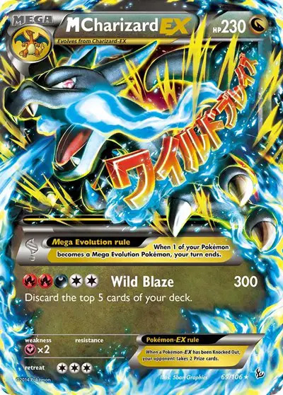M Charizard EX 69/106