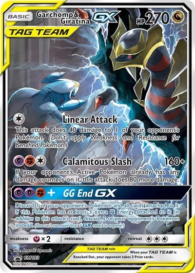 Garchomp & Giratina GX SM193