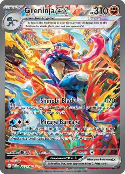 Greninja ex 214/167