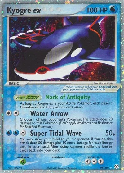 Kyogre ex 94/101