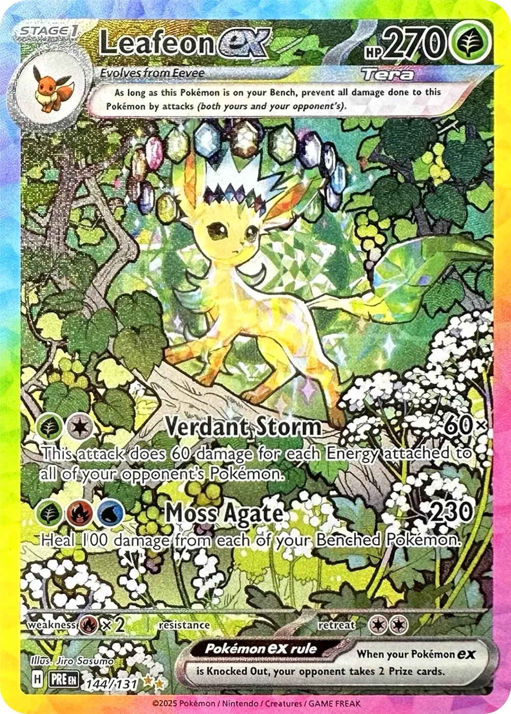 Leafeon ex 144/131