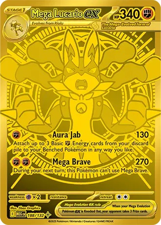Mega Lucario ex 188/132