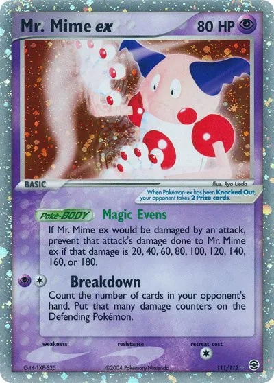Mr. Mime ex 111/112