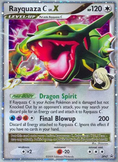 Rayquaza C Lv.X. DP47