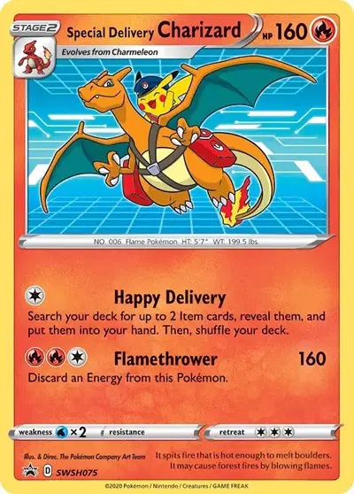 S. Delivery Charizard SWSH075